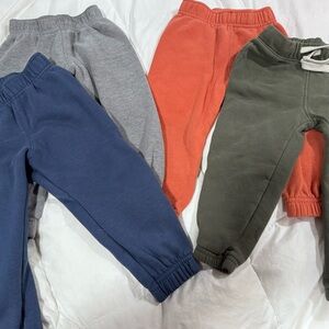 Old Navy Kids Sweatpants in Blue, Gray, Orange, and Green
